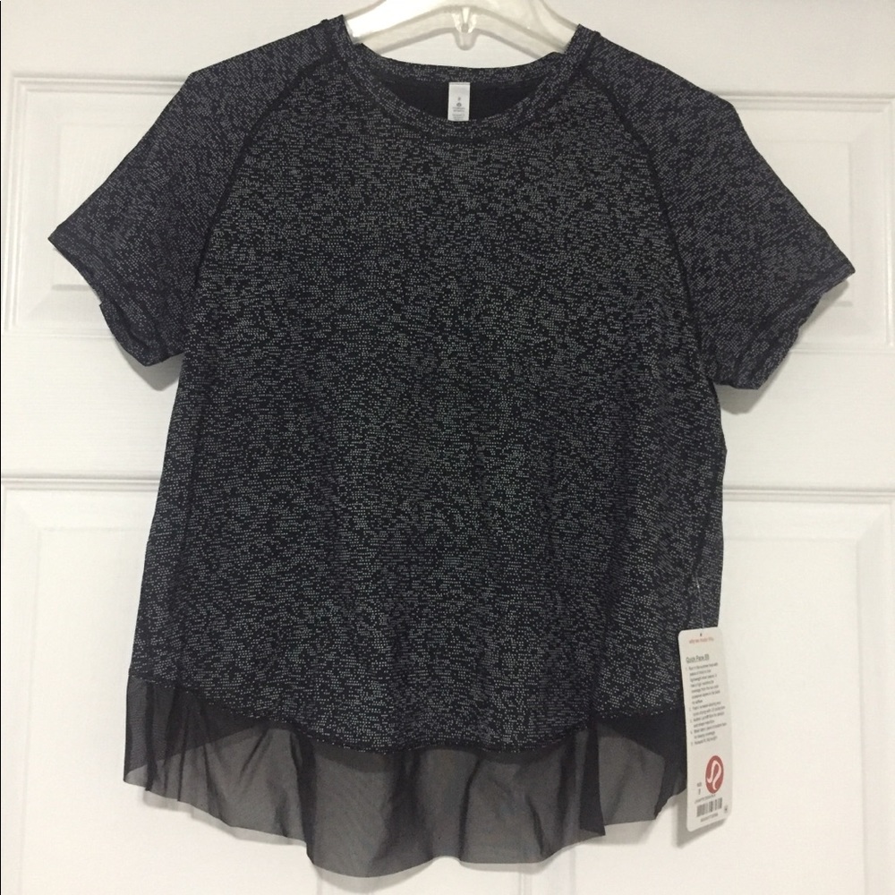 Lululemon Active Shirt with Wrap Back in Size 8